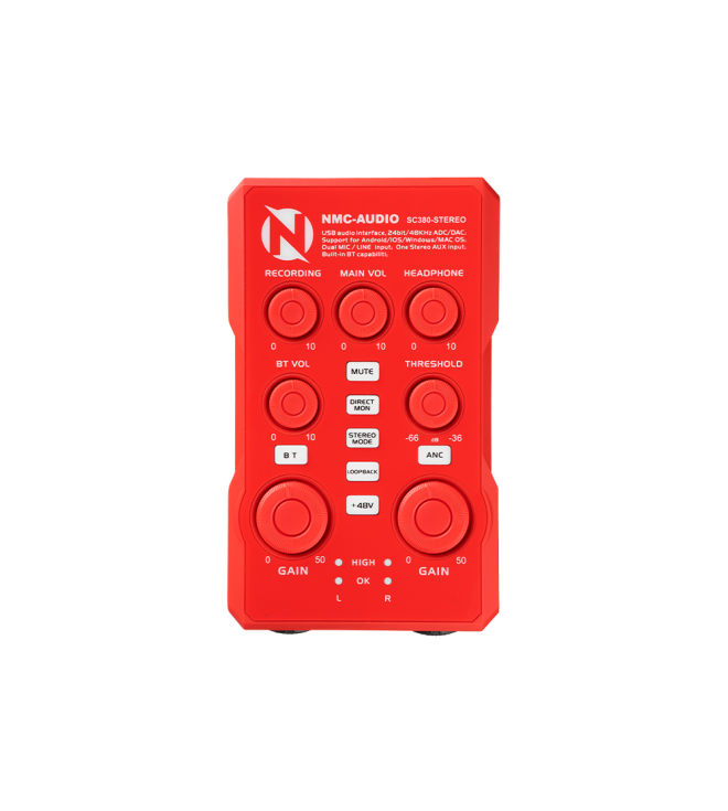 Audio interface NMC-AUDIO SC380-STEREO V3 (phiên bản SOUND CARD)