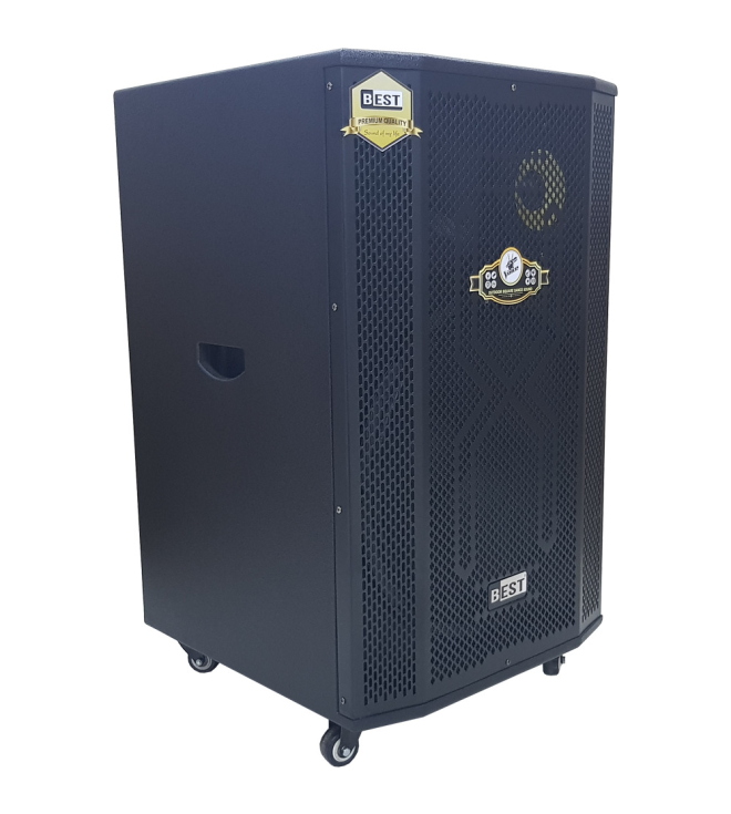 Loa điện di động Best 6930 1000W Bass50 (kèm 2 mic) 