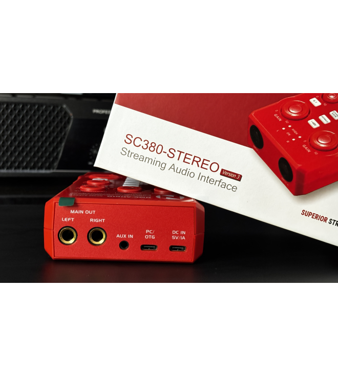 Audio interface NMC-AUDIO SC380-STEREO V3 (phiên bản SOUND CARD)