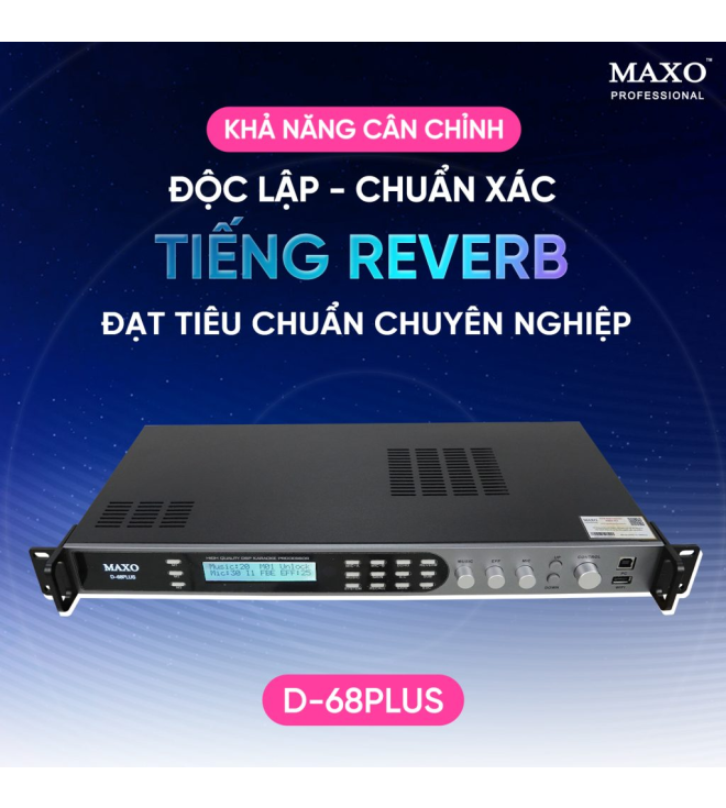 Vang Số Cao Cấp MAXO D68Plus