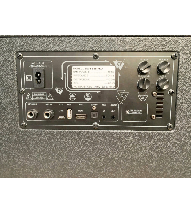 LOA XÁCH TAY DI ĐỘNG BEST B16 PRO 