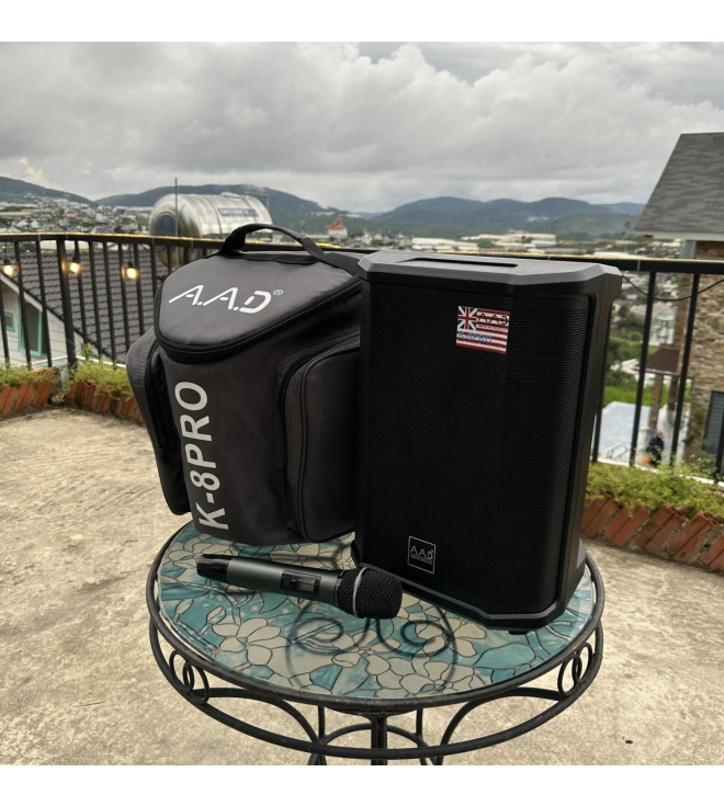 LOA KARAOKE DI ĐỘNG AAD K8 pro