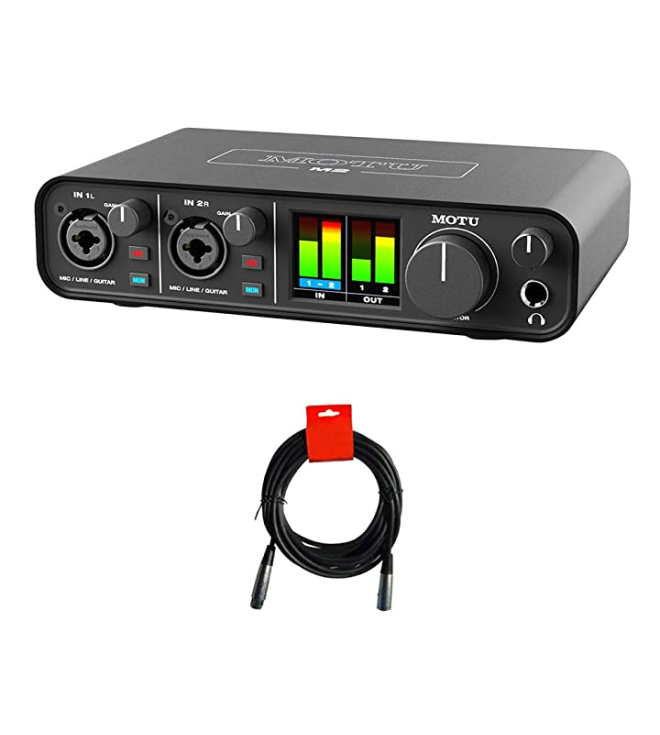 Sound card Motu M2 - Sound card thu âm chuyên nghiệp