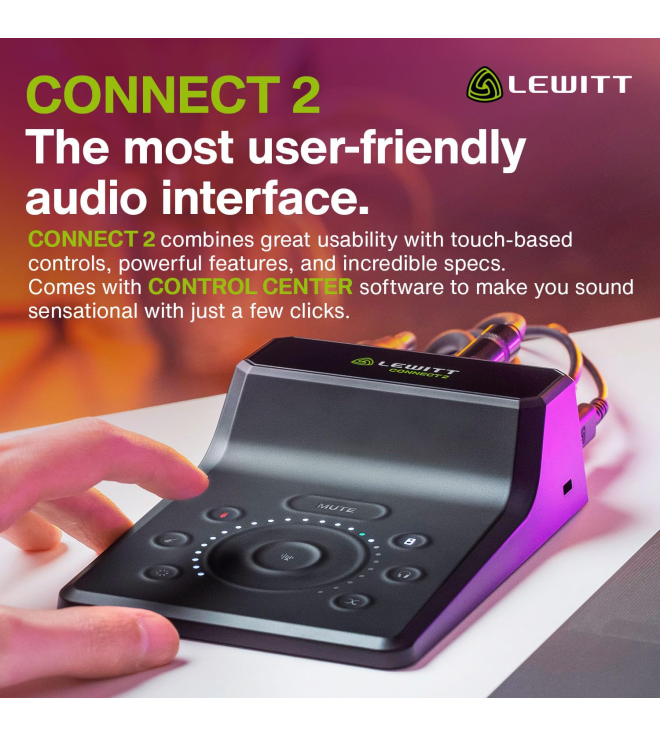 Lewitt Connect 2 | Audio Interface