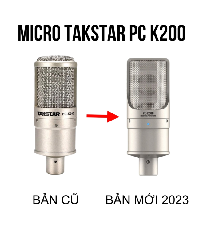 Micro thu âm Takstar PC K200 (2nd Gen) Mới 2024