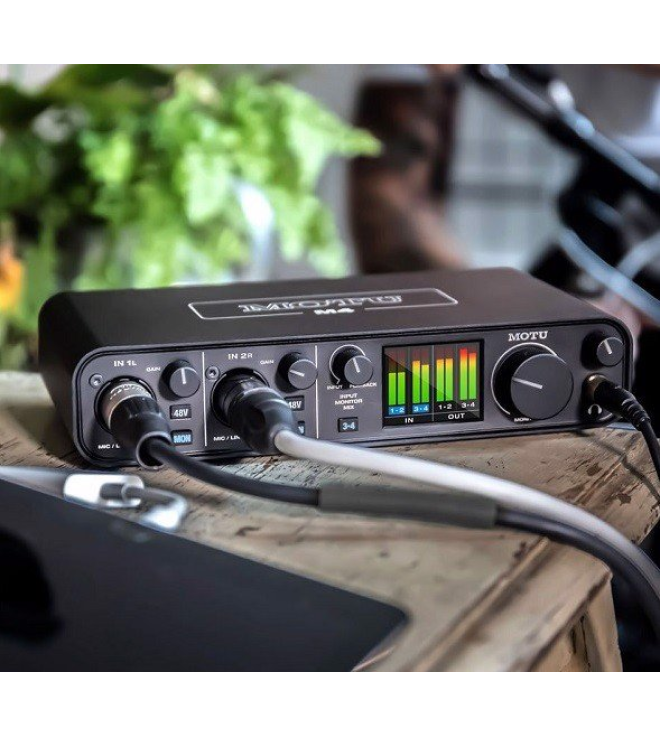Sound card Motu M2 - Sound card thu âm chuyên nghiệp