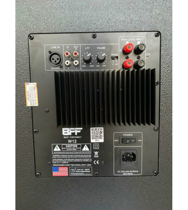 Sub Điện 30cm BFF W12s