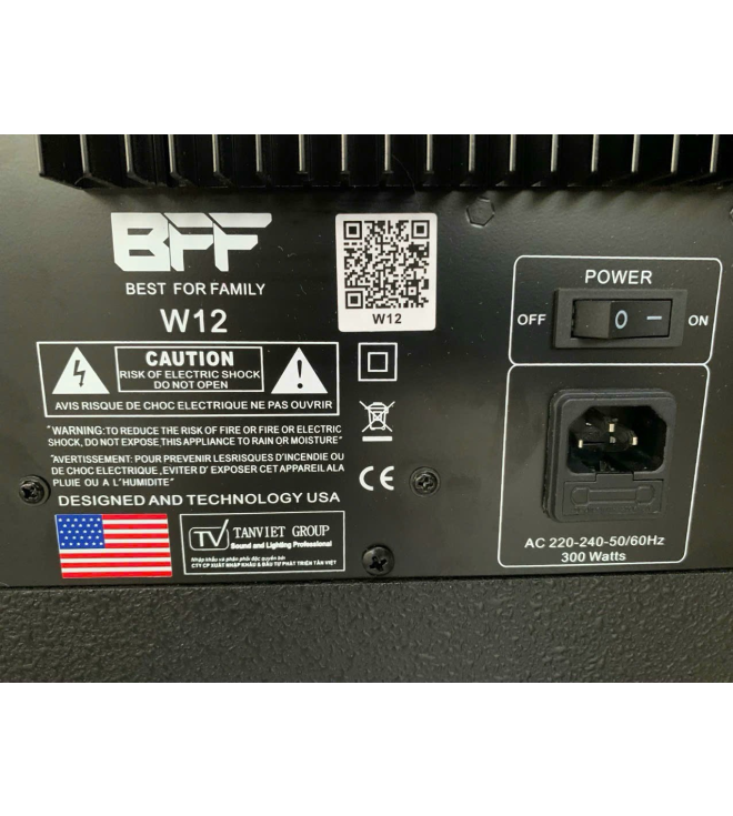 Sub Điện 30cm BFF W12s