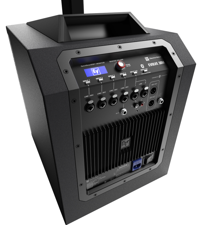 Loa Electro Voice Evolve 30M (1000W, Mixer 8 kênh, Class D)