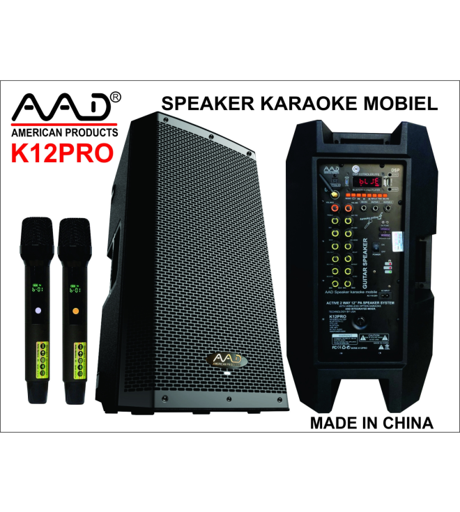 Loa Karaoke Di Động AAD K12 Pro 500W