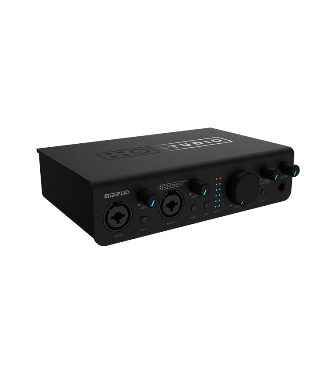 Sound Card MIDIPLUS Studio 2 Pro Gen 2 – Audio Interface