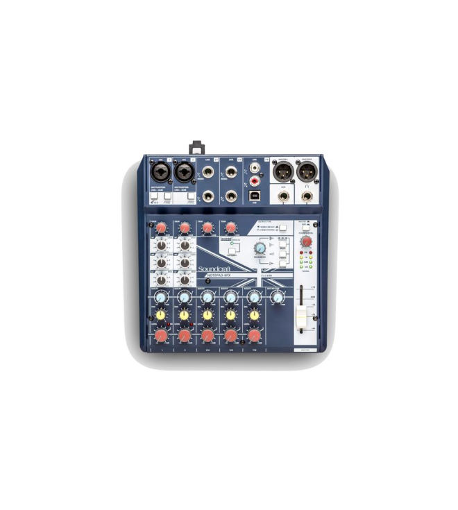 Mixer Soundcraft Notepad-8FX