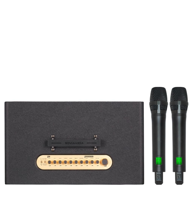 ACNOS FLAC 36 Ultimate – Loa Karaoke Di Động 500W RMS, 2 Chip DSP, Bass Sub 20, Kèm 2 Micro