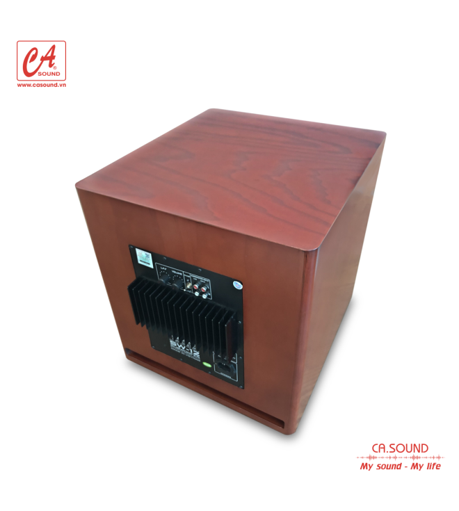 Loa Sub Điện 30cm CA SOUND SW-12 VERNEER ĐỎ