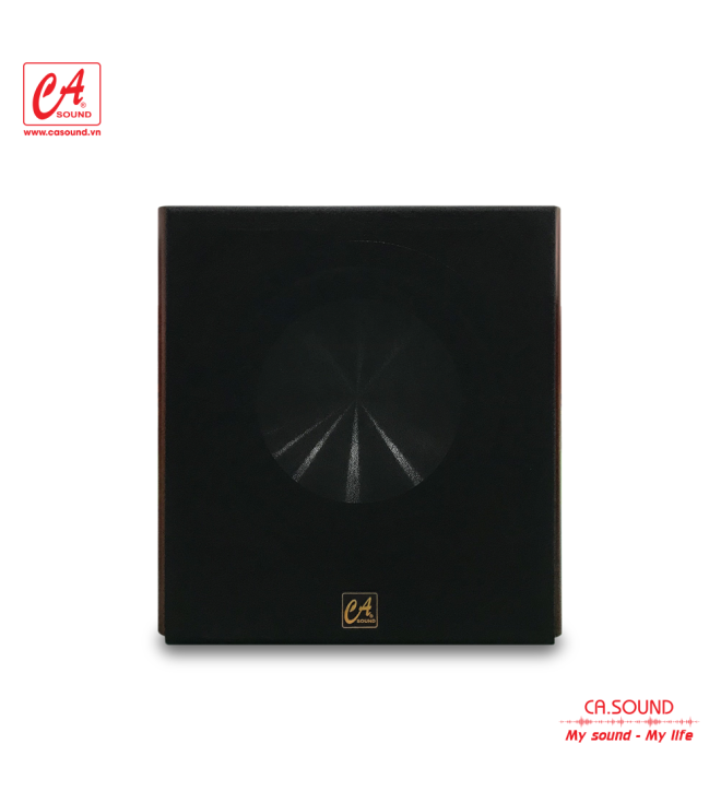 Loa Sub Điện 30cm CA SOUND SW-12 VERNEER ĐỎ