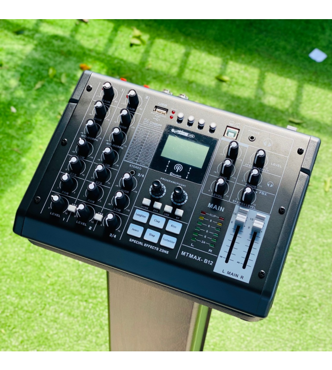 Mixer B12 Livestream , Karaoke Với Chất Lượng 48 Bit DSP