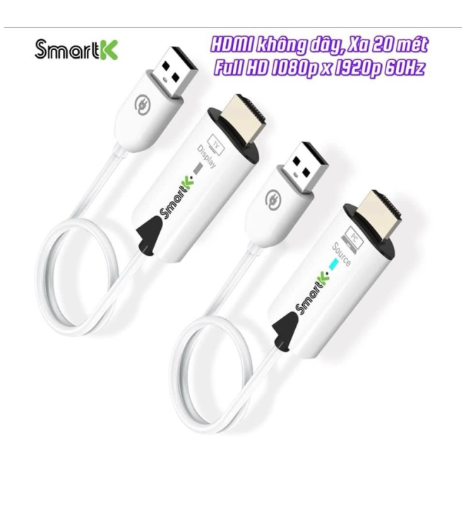 Thiết Bị Thu Phát Hình Ảnh HDMI Không Dây SmartK