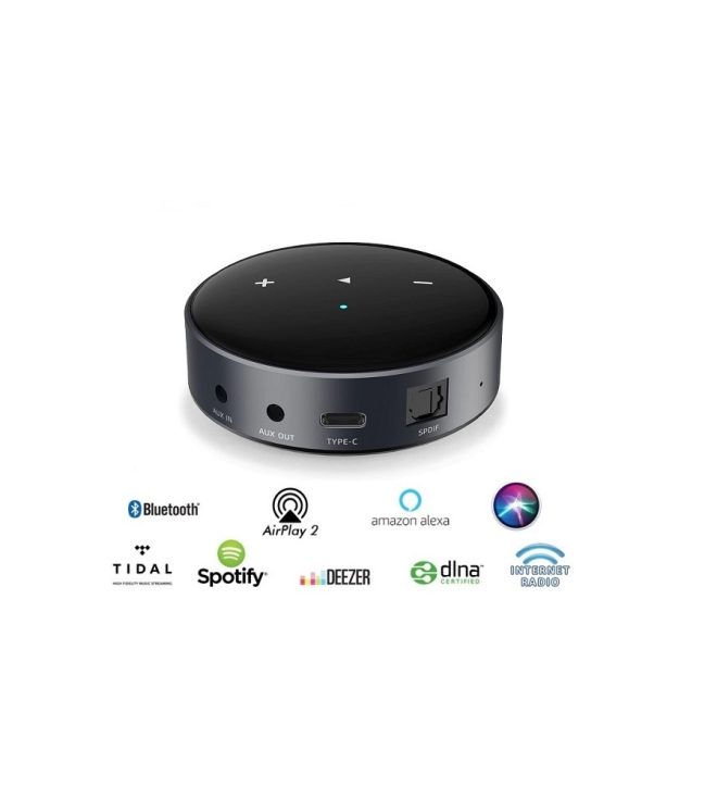 Thiết Bị Giải Mã Âm Thanh Wiim Mini - Đầu phát streaming nhạc số WiiM Mini tích hợp DAC 24-bit/192kHz