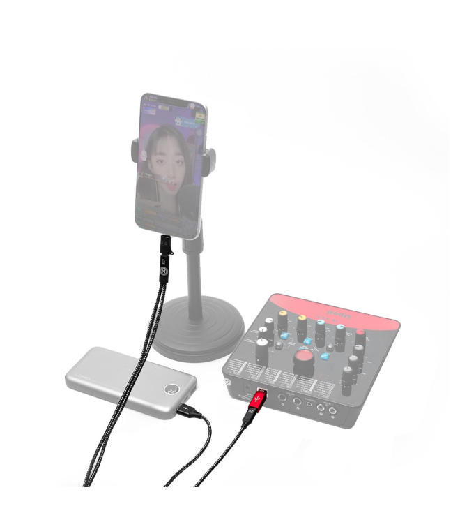 Dây Kết Nối OTG Livetream, Thu Âm Stereo NMC-LT04