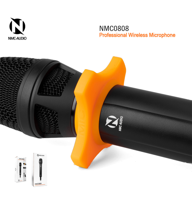 Micro Hát Karaoke Trên Ô Tô Qua Sóng FM - Micro Đa Năng NMC0808