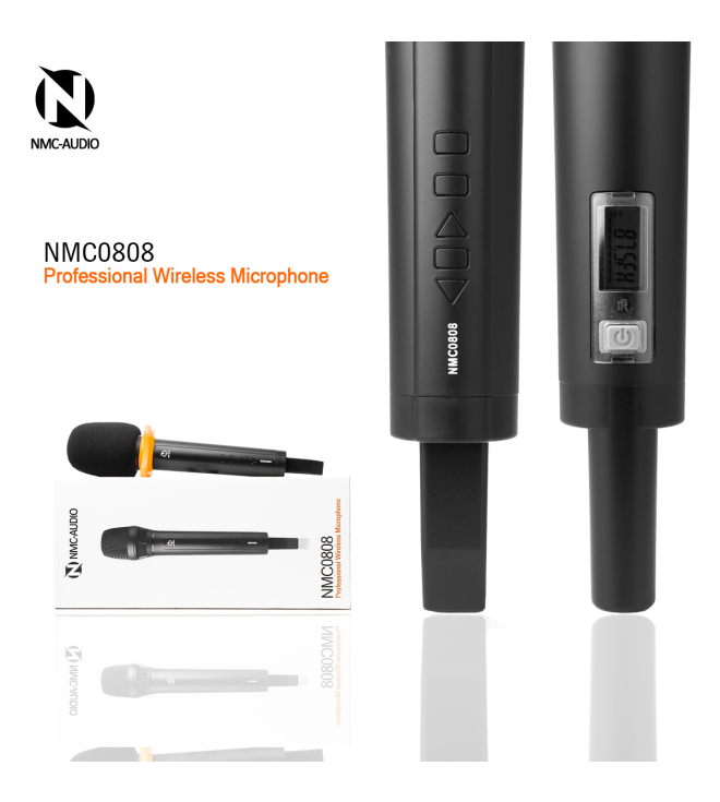 Micro Hát Karaoke Trên Ô Tô Qua Sóng FM - Micro Đa Năng NMC0808