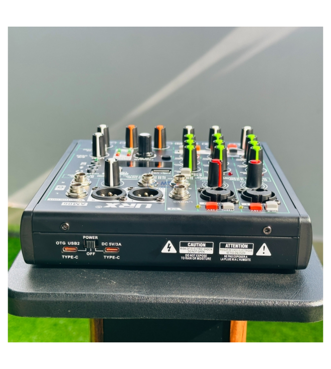 Mixer URX AM06 - 99 Hiệu Ứng DSP