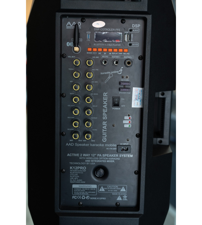 Loa Karaoke Di Động AAD K12 Pro 500W