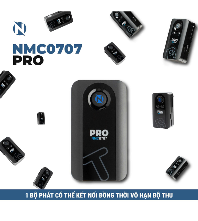 Thiết Bị Thu Phát Nhạc Không Dây NMC0707 Pro Chuẩn Stereo 24bit