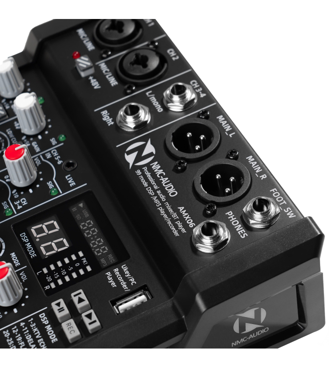 Mixer NMC-AUDIO AMX06