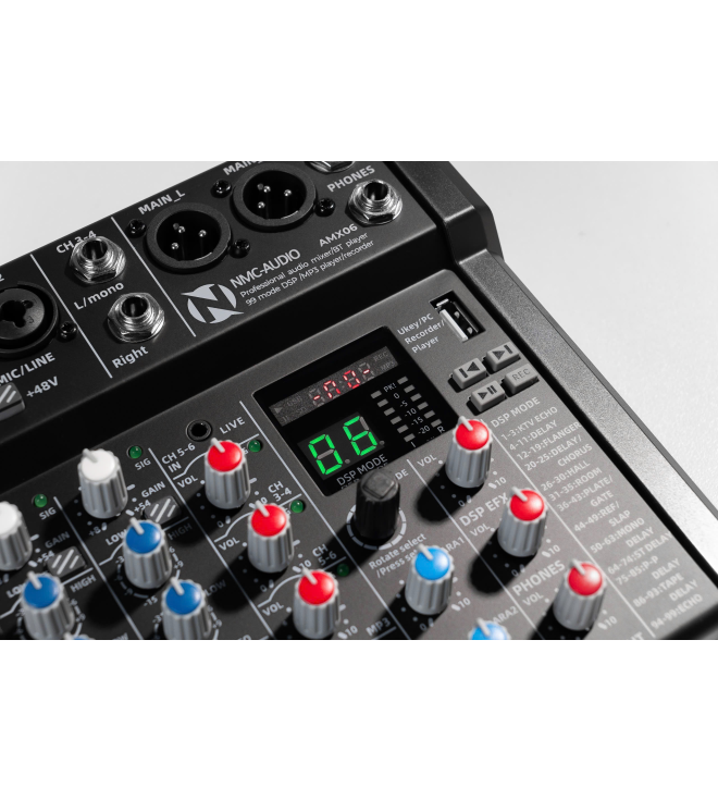 Mixer NMC-AUDIO AMX06