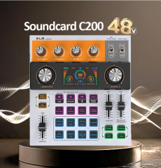 Sound card livestream c200 – Sự Lựa Chọn Hoàn Hảo Cho Livestream và Thu Âm Chuyên Nghiệp